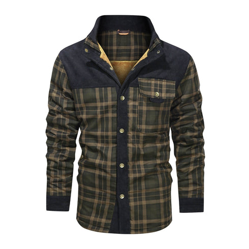 Men's Jacket Fleece Thick Army Coat Autumn Winter Jacket